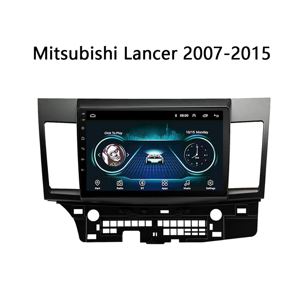 Автомобильные мониторы DVD плеер для mitsubishi lancer 2007 2015 Мультимедиа Радио dvd