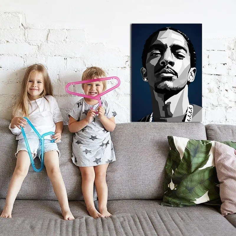 Goedkoop Wall Art Print Fashion Art Poster Ermias Joseph Asghedom Poster Canvas Prints Schilderen Nordic Decoratie Woonkamer Huisinrichting