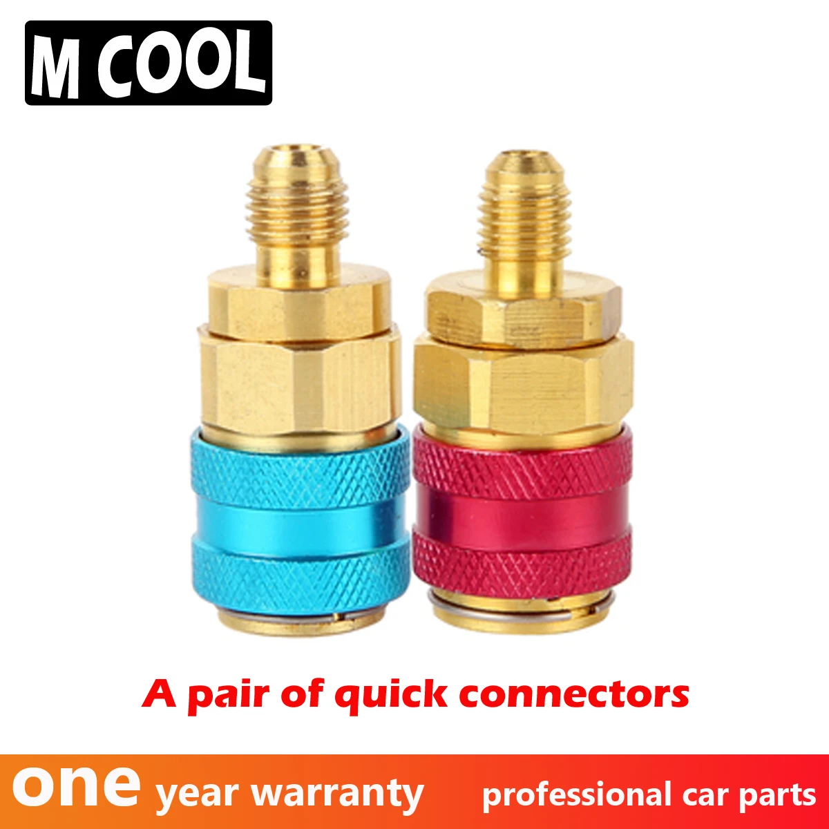 R134A All copper quick-connect air conditioner plus refrigerant adapter car fluoride quick connector conditioning tool | Автомобили и