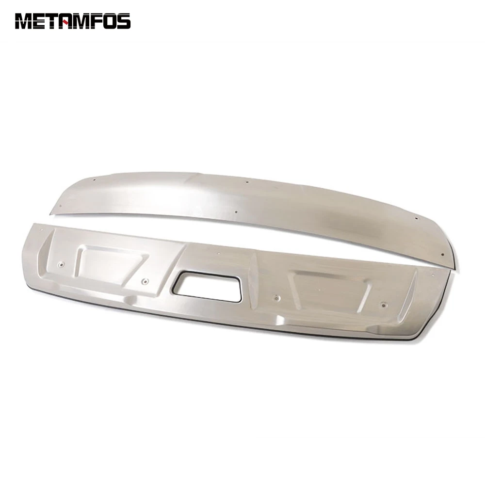 Защитная пластина для переднего и заднего бампера из нержавеющей стали Nissan X trail