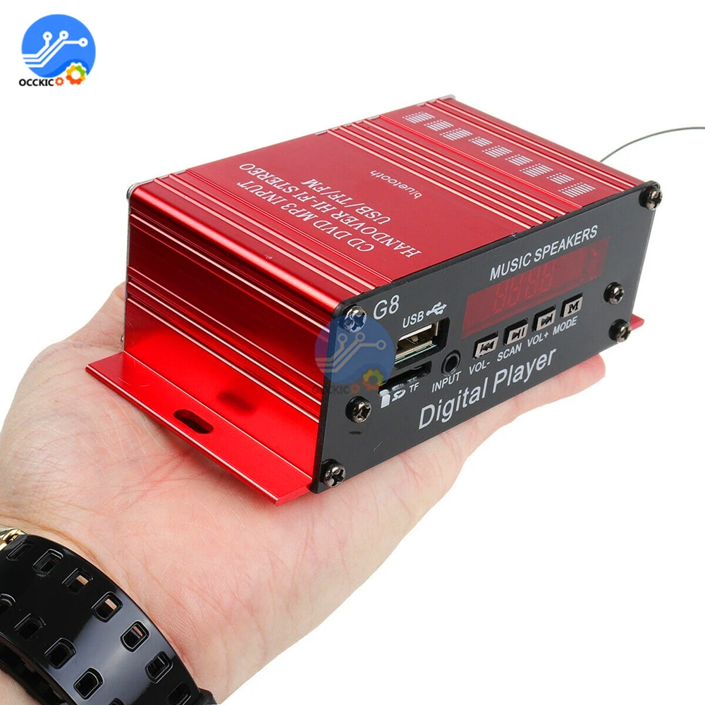 Автомобильный усилитель звука 12 В Bluetooth 220 В|Усилители мощности| |