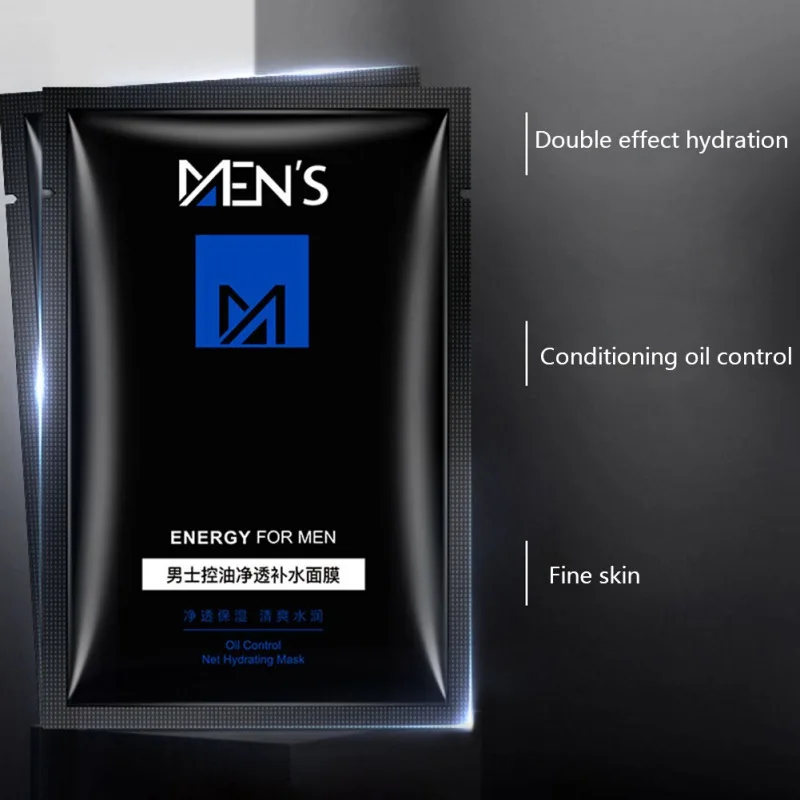 Увлажняющая монолитная мужская маска для лица контроль Оли уход за кожей