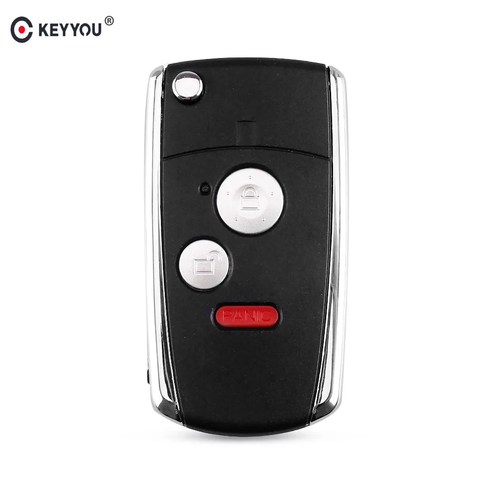 KEYYOU складной пульт дистанционного управления для HONDA ACCORD CRV CIVIC ODYSSEY Pilot 3/2 +