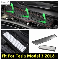 accessories interior for tesla model 3 2018 2021 air inlet protection flow vent anti blocking filter panel cover trim