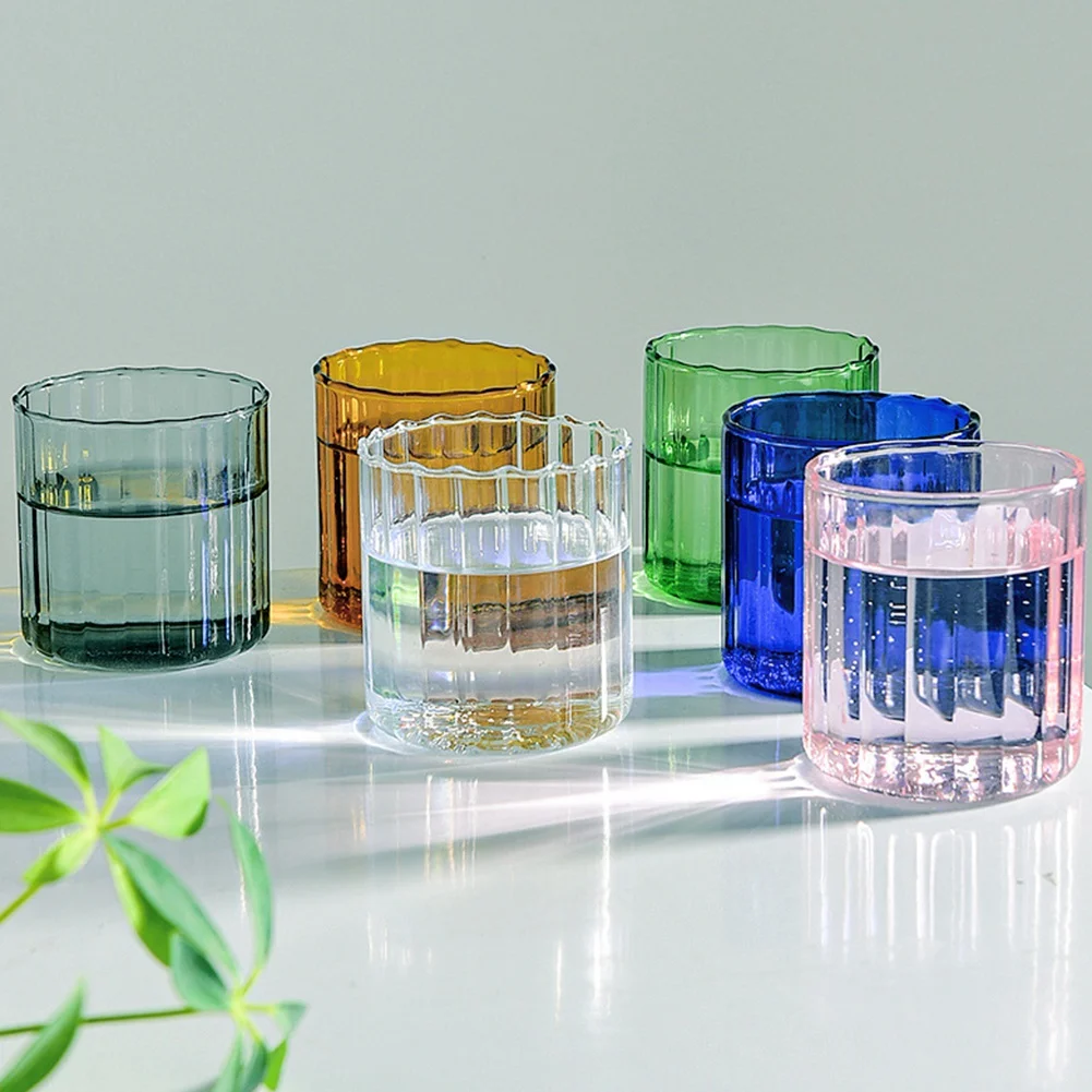 

Heat-resistant Glass Cup Beer Espresso Coffee Cup Set Handmade Beer Mug Tea glass Whiskey Glass Cups Drinkware