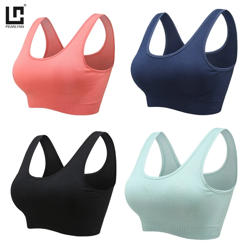 

Harness Sport Bra For Fitness Yoga Crop Top Women Unwired Active Underwear Gym Clothing Push Up Without Bone Seamless Sportswear