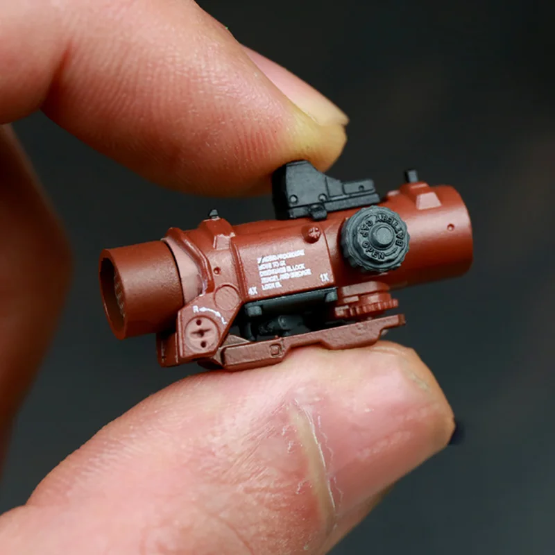 

1/6 12'' Soldier SS 75 Rangers DR Sight Model Suitable For MK18 M4 Action Figure Weapon Accessory Collectible Display In Stock