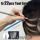 Профессиональные гравировочные ножницы для волос и бороды, ручка для бровей и вырезания, тату, парикмахерские ножницы для парикмахерской, для бритья бровей, прическа сделай сам