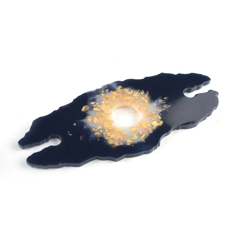 5 шт. стеклянный для вина ручной работы рок эпоксидная смола форма бутылки полка