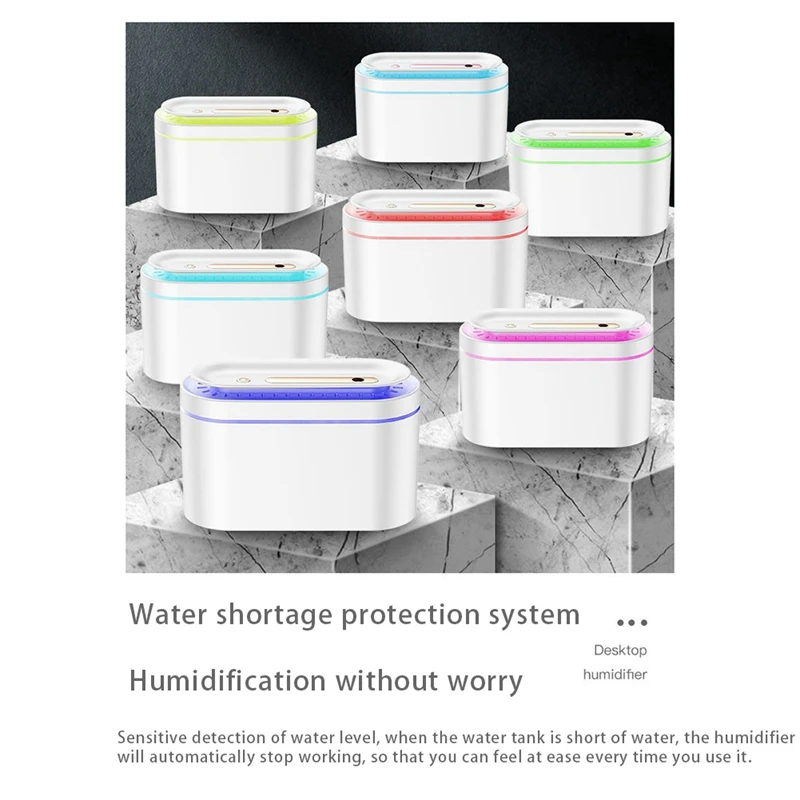 

Home Air Purifiers Cool Mist Humidifiers 2-In-1 for Bedroom, Small Room and Office Whisper Quiet