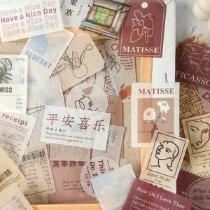 Наклейки для скрапбукинга, 40 шт., канцелярские товары для школы