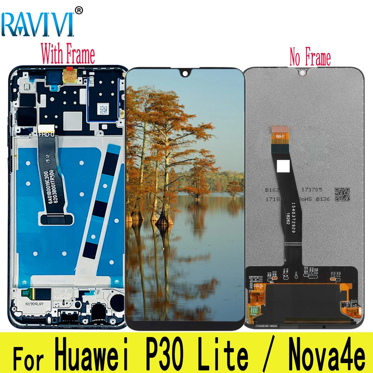ЖК дисплей 6 15 &quotNova4e для Huawei P30 Lite сенсорный экран протестированный дигитайзер в
