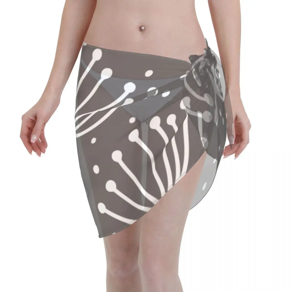 

2021 Beach Bikini Cover Ups Wrap Skirt Dandelion Women Bathing Suit Sexy Swimsuit Beachwear