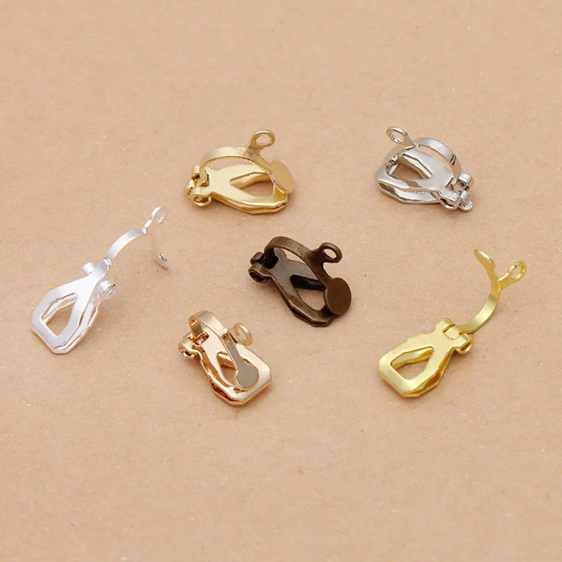 

200 шт., медные зажимы для ювелирных изделий, 10 х1, 2 мм