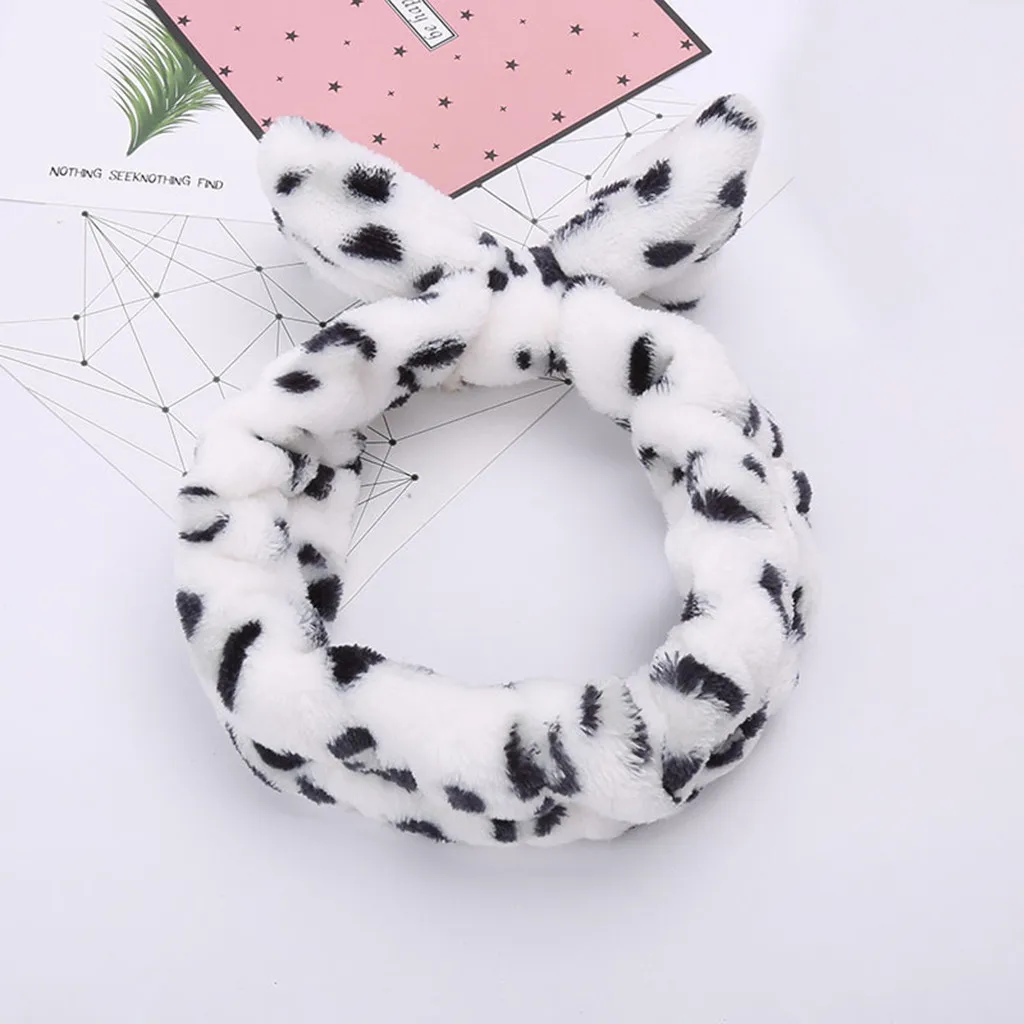 Женский эластичный обруч для волос милый с бантом милые аксессуары макияжа 1| |