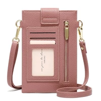 ultra thin colorful cellphone bag women wallet designer mini shoulder bag new cell phone case crossbody bags fashion card purses