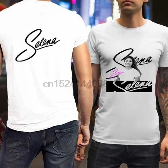 Мода Fun Selena Quintanilla белая футболка 2 стороны Новая мужская Размер S до 3XL| |