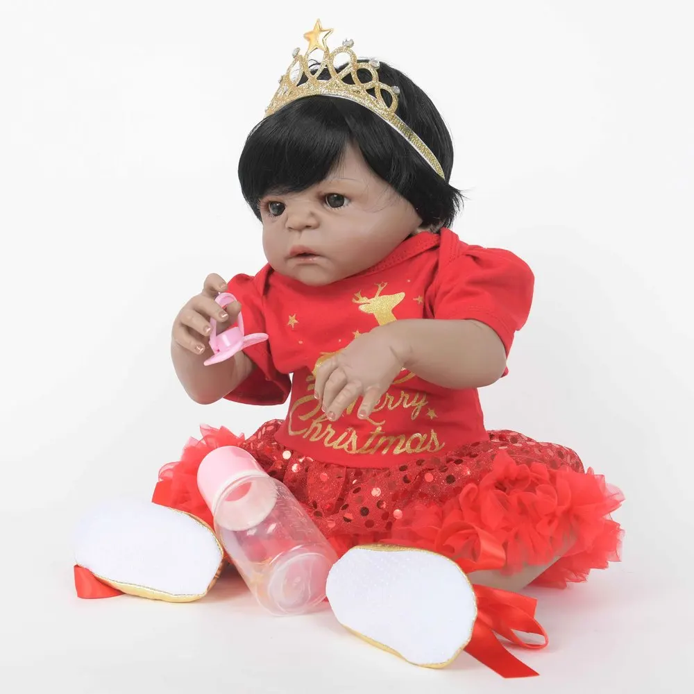 22 &quot55 см новейшие реалистичные куклы Bebe Reborn полностью силиконовые игрушки