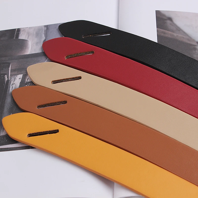 

New Fashion Female Vintage Buckle PU Leather Belt Casual Dress Accessories Long Corset Straps Dress Belt For Women