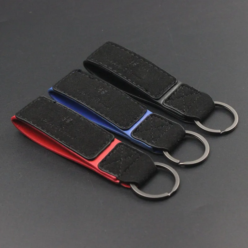 Брелок кожаный для автомобильных ключей 10 шт. Alfa Romeo Giulia Stelvio 156 147 Giulietta Mito Spider GT Abarth