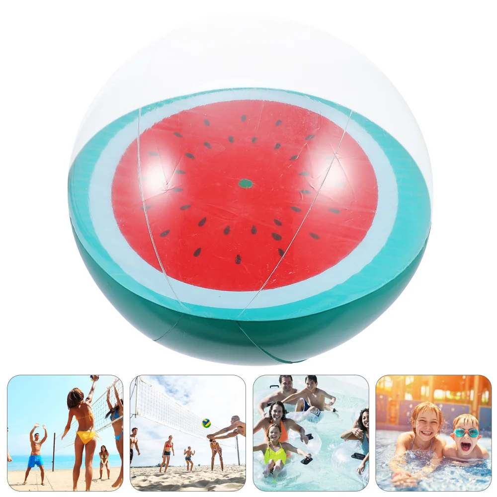 

1 Set 2Pcs Hawaiian Party Inflatable Beach Balls Kids Toys (Assorted Color)