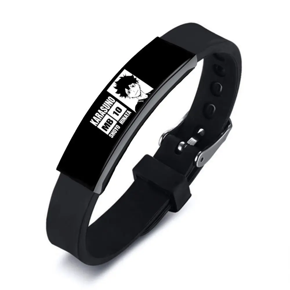Haikyuu!! Figure Wristband Toys For Children Haikyuu! Hinata Shoyo Kageyama Tobio Metal Bracelet Cosplay Party Accessories Gifts | Игрушки и