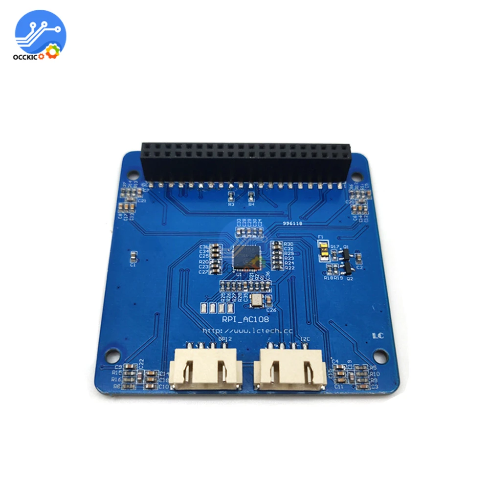 4 Mic Input Decoder Module for Raspberry Pi Expansion Board Microphone AC108 Smart Voice Practical Program recognition module |