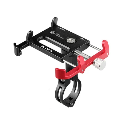 Black-red plus 6 XOSS держатель для телефона, велосипедный руль, держатель для мобильного телефона для велосипеда, руль из алюминиевого сплава - Цвет: Black-red plus 6