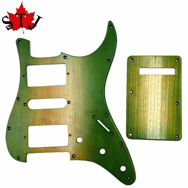 

1 компл. Для гитары Деревянный из клена HSH Pickguard & Backplate