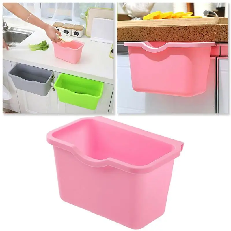 HOT1Pc Кухня двери шкафа Пластик Корзина Висит может использоваться как для