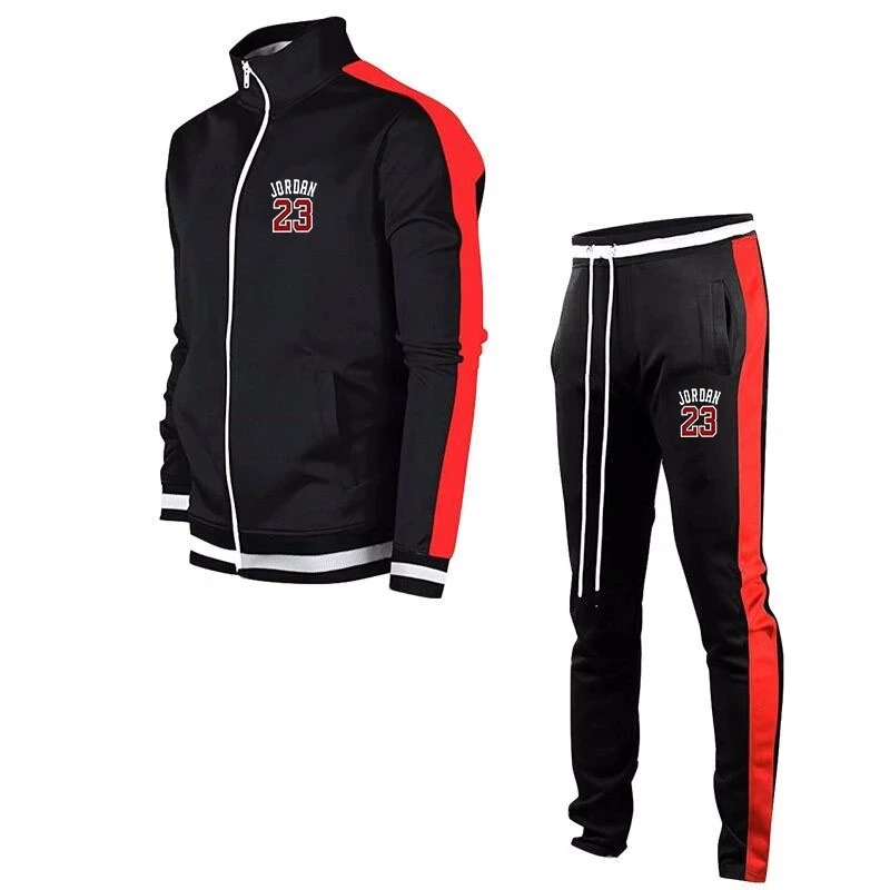 

2021 Men's Sportswear Fall Wear Zipper Sportswear Hoodie Sweatpants Men's Wear