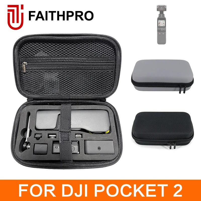 

For DJI OSMO Pocket 2 Handheld Gimbal Portable Storage Bag Shockproof Waterproof Compressive Body Carrying Case Box Accessories
