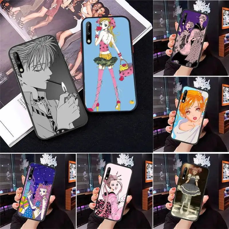 

Anime paradise kiss miwako Phone Case for Samsung S6 S7 S8 S9 S10 edge plus S10 5G S20 S21 S30ultrs 5G Fundas Cover