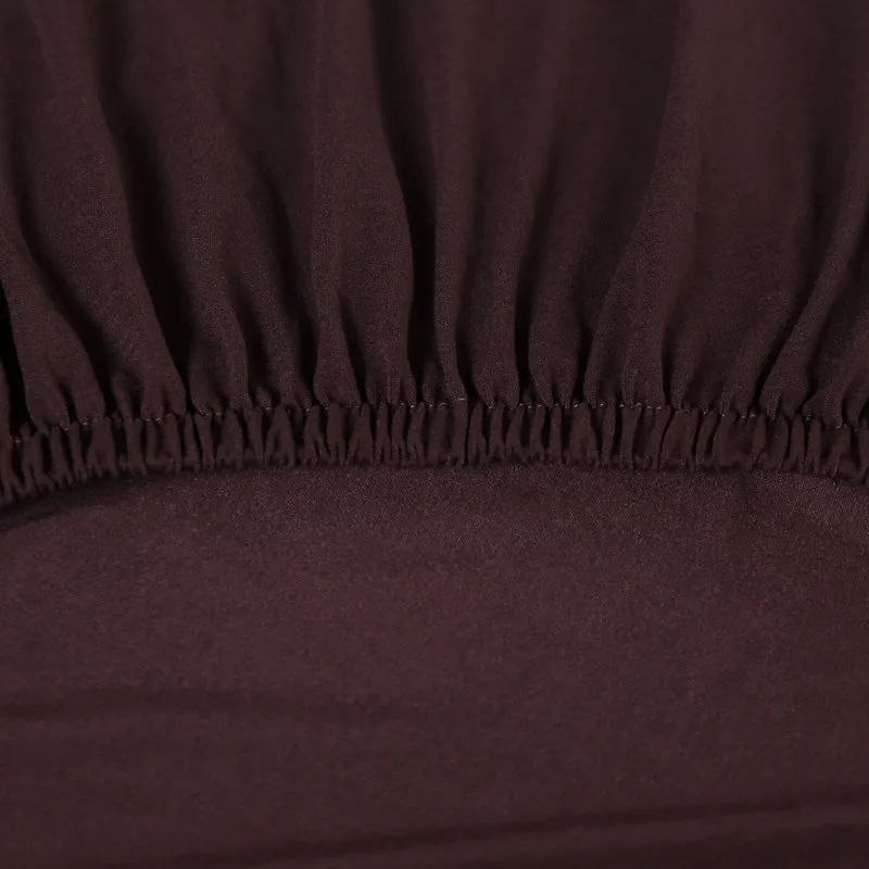 Чехол для дивана эластичный однотонный коричневый серый черный | Дом и сад