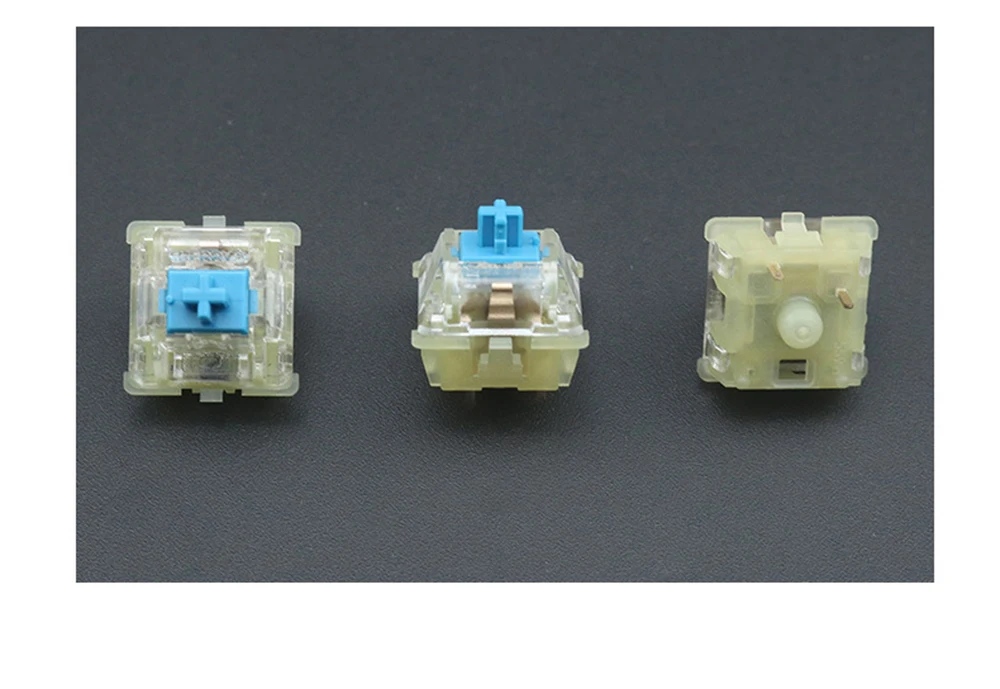 Original Cherry MX Mechanical Keyboard Switch 3 pins Transparent RGB Silver MX Brown Blue Switch Silent Red Gaming Anne Pro 2 images - 6