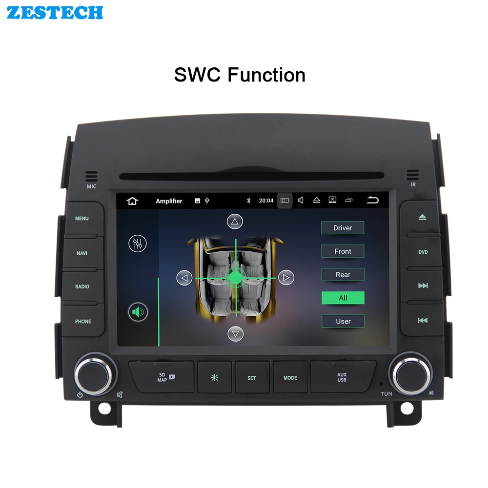 Android автомобильный dvd gps навигация для Hyundai sonata 2004-2008 с