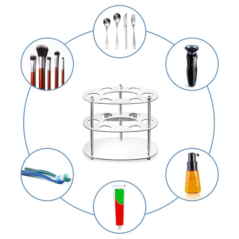 Держатель для зубных щеток держатель ванной из нержавеющей