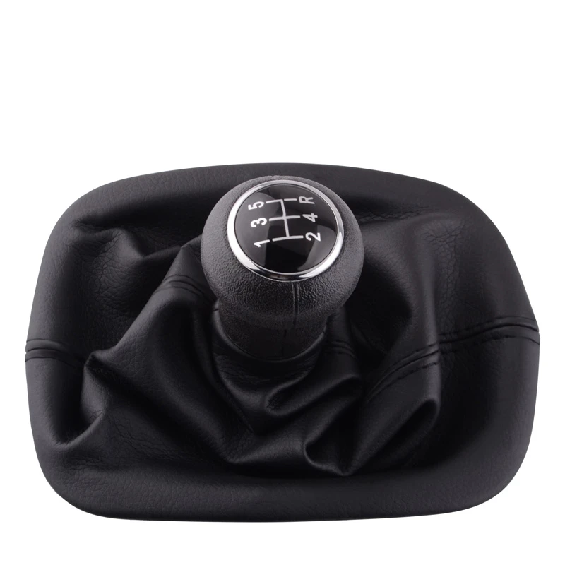 SPEEDWOW Car Gear Shift Knob Gaitor Leather Boot Black Universal Gaiter Cover For PASSAT B5 Volkswagen | Автомобили и мотоциклы