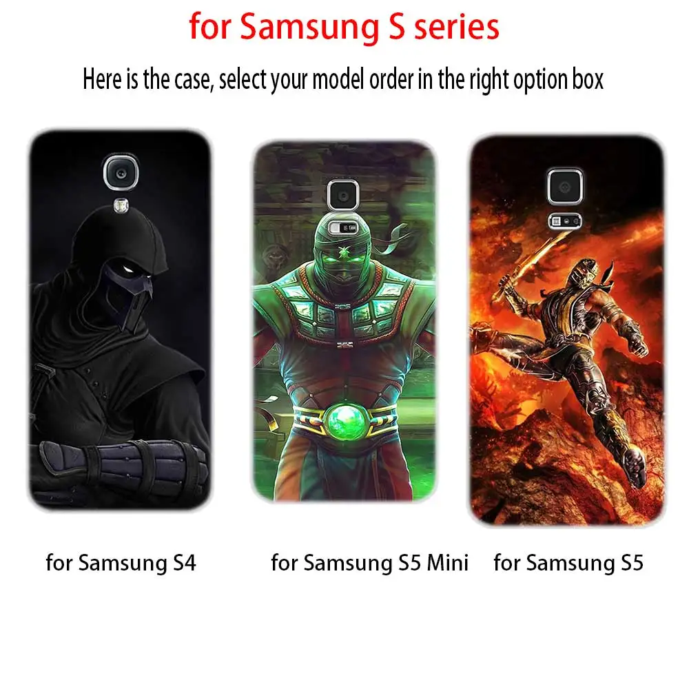 Мягкий силиконовый чехол для Samsung S30 S20 S11 S10 S9 S8 Plus lite 11e 10e Uitra S7Edge Mortal Kombat | Мобильные