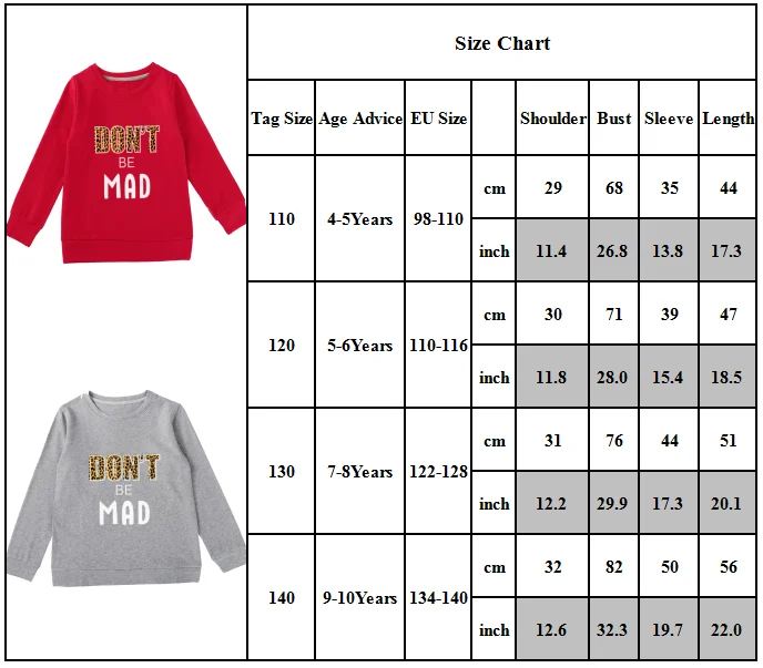

Kids Boys Girls Loose Long Sleeve Round Neck Letter Printed Sweater Pullover Tops Casual Jumper Blouse