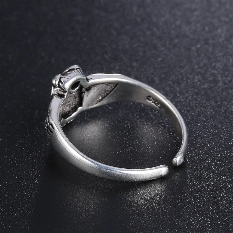 JIANERY богемные винтажные Серебристая сова кольца для женщин подарки девушек