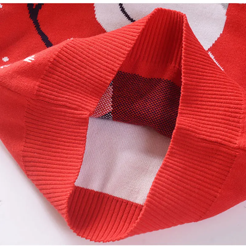 Рождественский свитер для маленьких девочек зимняя одежда милый со снеговиком