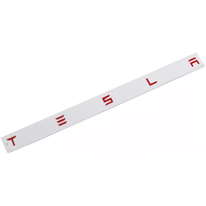 

Car Brand Emblem Badge Label Sticker For Tesla Model S Model X Model 3 Space X Logo Tesla Rear Trunk Sticker Tesla Accessories