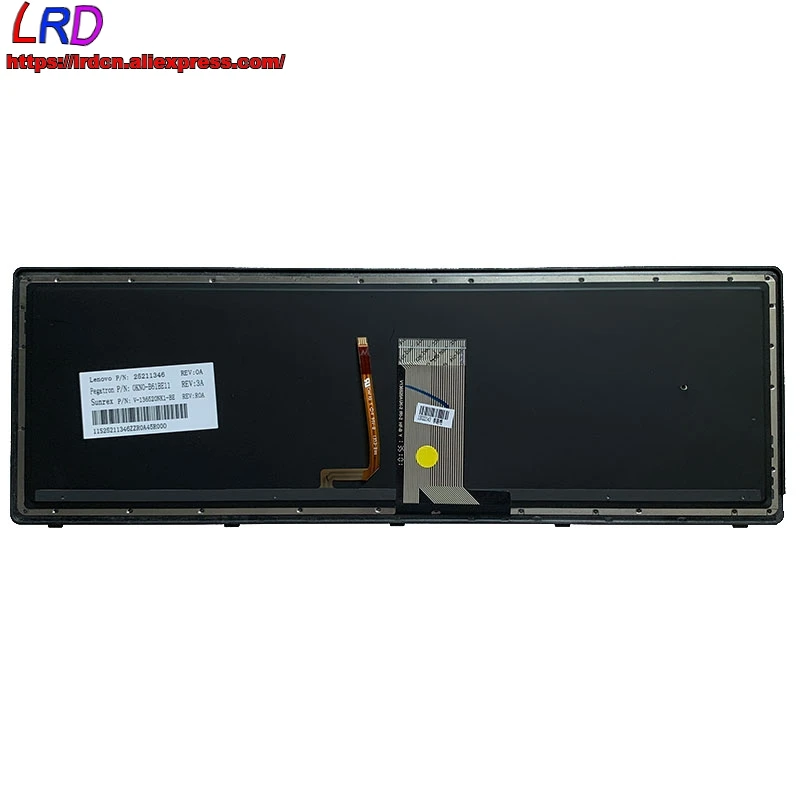 Новая Оригинальная клавиатура BE с подсветкой в бельгийском стиле для ноутбука