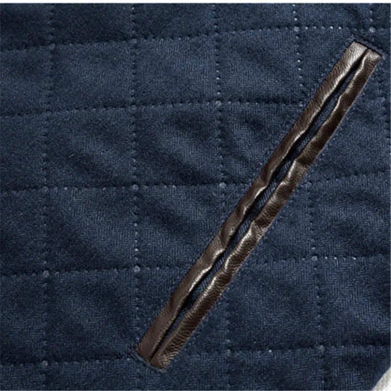 Мужская повседневная куртка FGKKS приталенная с соединением внакрой верхняя