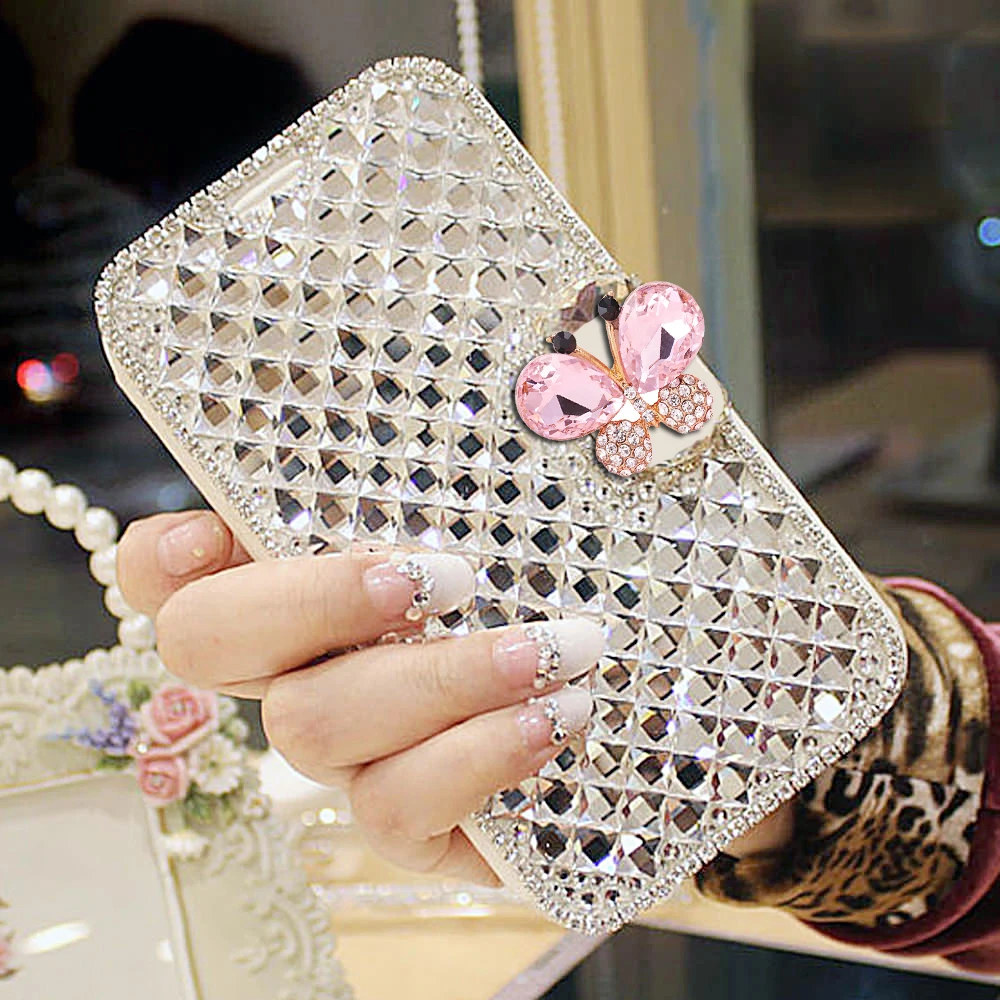 

Diamond Wallet Cases For iPhone 12 Mini 11 Pro XS Max XR X Cover Retro Flip Leather Phone Case For iPhone 6S 6 7 8 Plus SE 2020