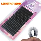 MASSCAKU легко дуя наращивание ресниц 0,05 0,07 0,10 Толщина супер мягкий Авто цветения ресницы DIY 2d 3d 4d  10d ресниц