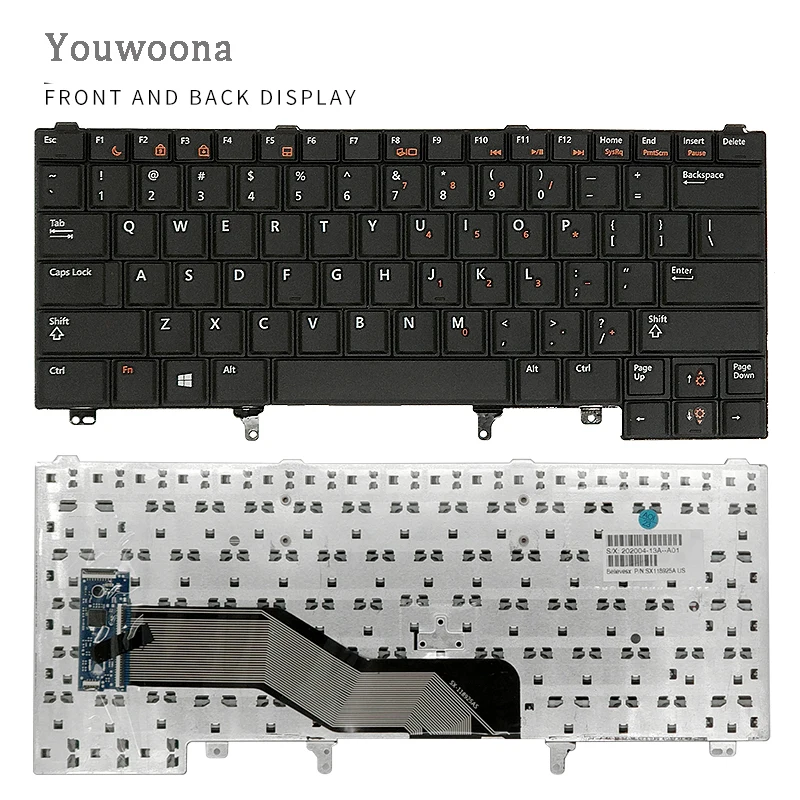 Новая клавиатура для ноутбука Dell E6420 E6440 E5420 E6220 E6230 E6320 E6330 E6430|Клавиатуры замены| |