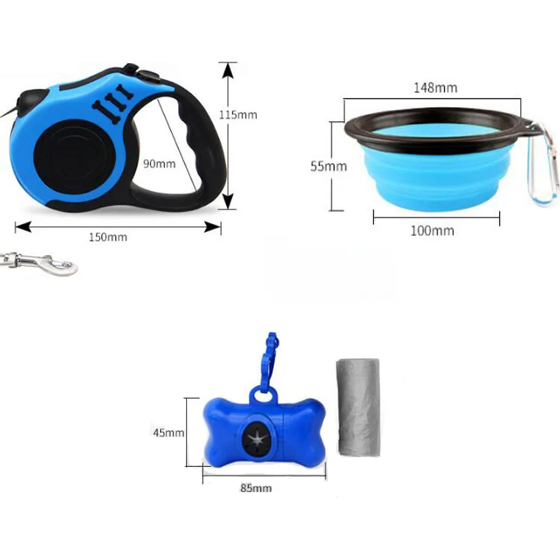 5 м поводок для питомца собаки автоматические вытяжные собачьи поводки