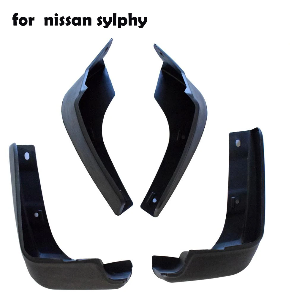

4 шт./комплект, литые Брызговики для nissan sylphy 2012-2014 YC101076